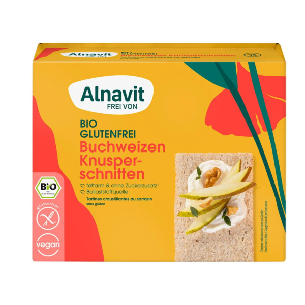 Buchweizen Knusperschnitten Alnavit